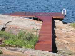 just a rebuild of the dock my dad built